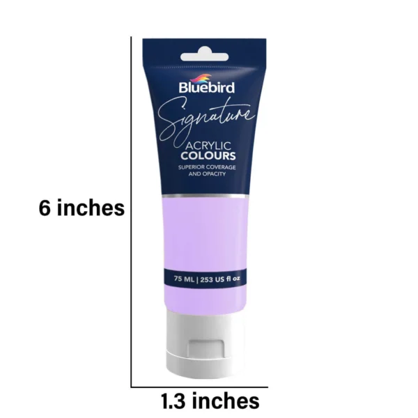 Signature Acrylic Colours - 75 ml - Set of 6 PASTEL - Image 2